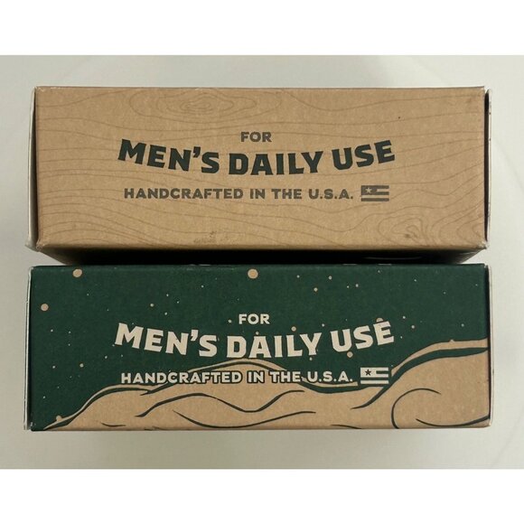 4 Bars Dr. Squatch Men's Natural Soap Snowy Pine Tar & Pine Tar New in Boxes - Picture 6 of 6